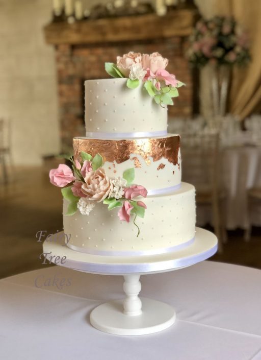 Copper Leaf, Peony & Sweet Pea