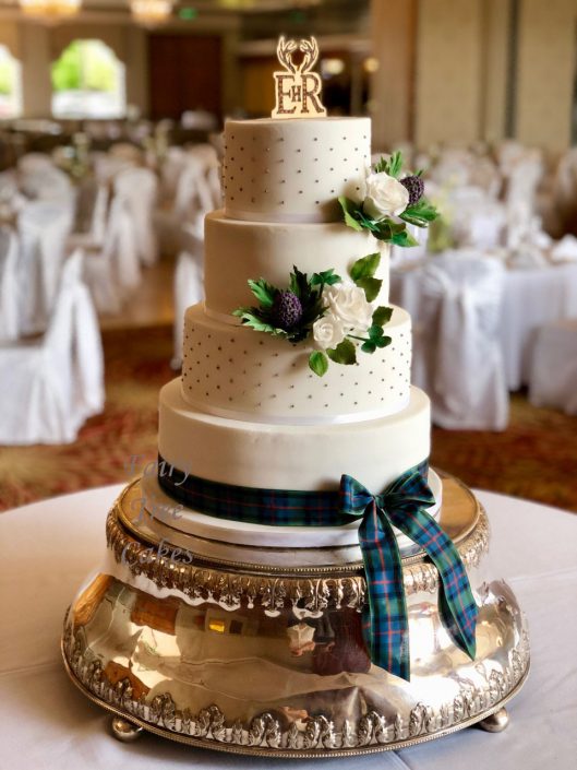 Scottish Thistle & Irish Shamrock