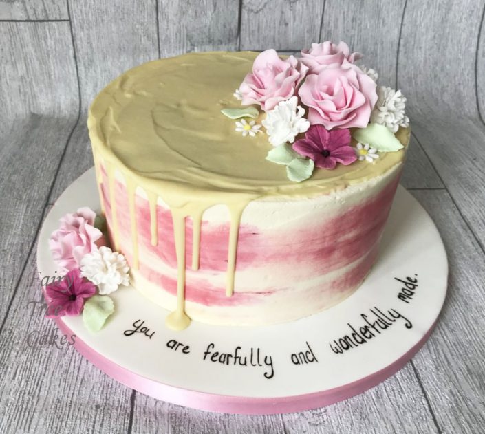 Drip Effect Pink Ombre