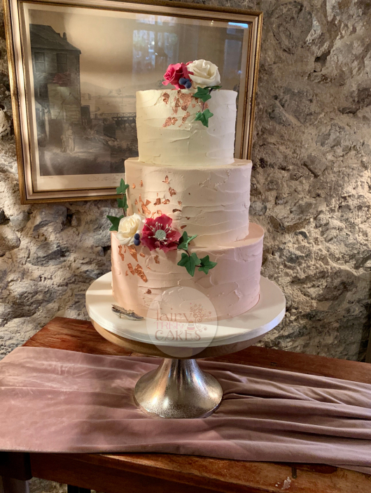 Ombre Buttercream and Flowers